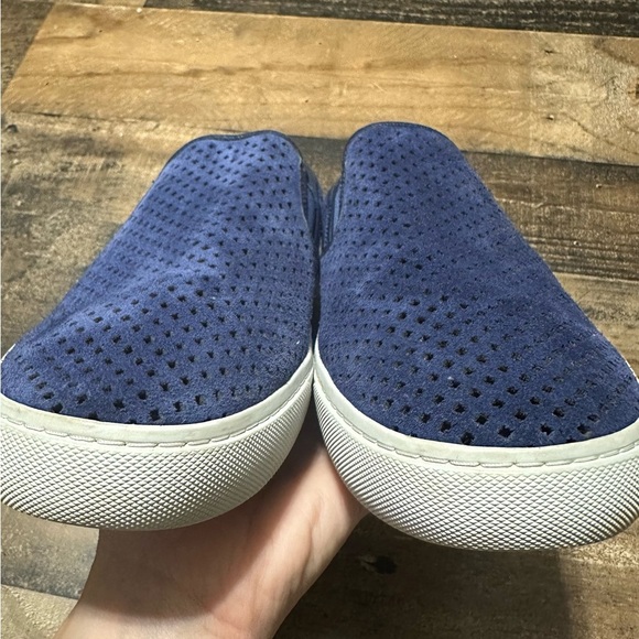 Tory Burch Perforated Suede Slip-On Sneaker - Picture 9 of 9